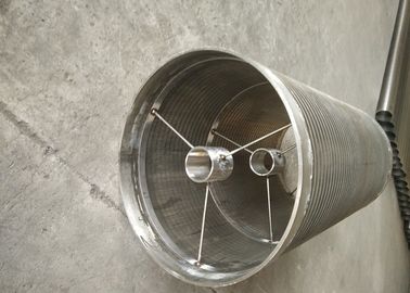 Professional Rotary Sand Screen Johnson Drum Screen Filter Corrosion Resistance