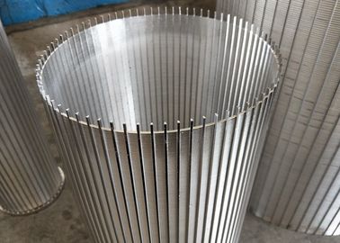 Rust Proof Back To Washing Wedge Wire Screen For Sugar Mill Factory