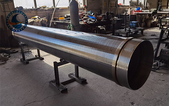 High Opening Continuous Slot Vee Wire Water Well Screen Filter