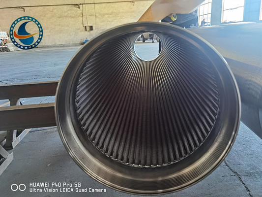 High Opening Continuous Slot Vee Wire Water Well Screen Filter