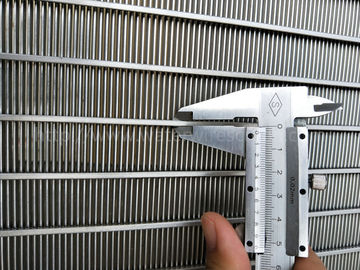 Stainless Steel Wedge Wire Screen Panel For Solid-Liquid Separation
