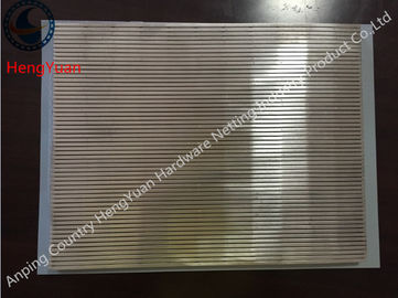 Automatic Bar Stainless Steel Wedge Wire Screen Panels With Strong Body