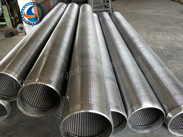 100 Bar Stainless Steel Water Wire Screen Used In Deep Well For Sand Control