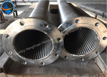 Large Open Area Abrasion Resistant For Water Treatment System Downhole Slotted Tube