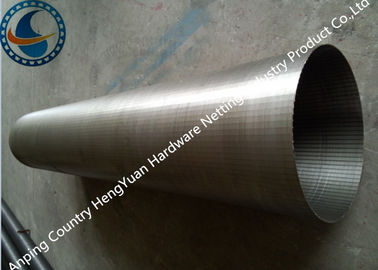 Stainless Steel Wedge Wire Screen Filter With Point Welding Technique