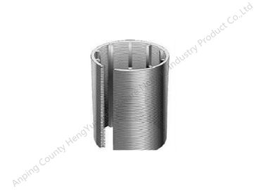 Welded Wedge Wire Filter For Chemical / Environmental Protection Industry