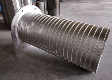 Reverse Slotted Wedge Wire Screen Pipe With High Temperature Resistance