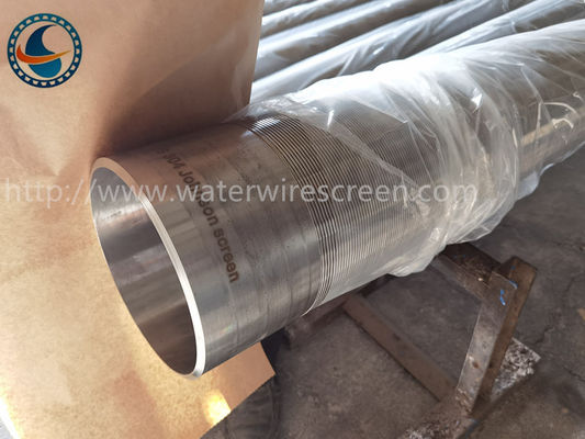 100 Bar Stainless Steel Water Wire Screen Used In Deep Well For Sand Control