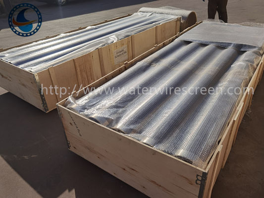 OD 219mm Johnson Type Downhole Slotted Tube With 1.0mm Slot