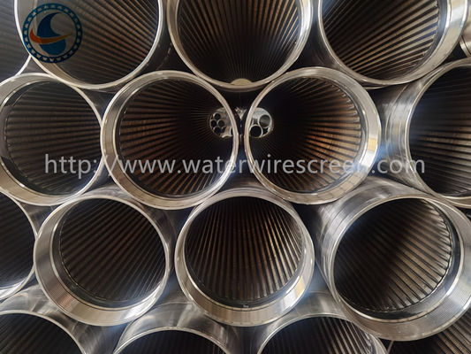 6-5/8" Diameter Profile ISO Johnson Wire Screen With 0.04" Gap