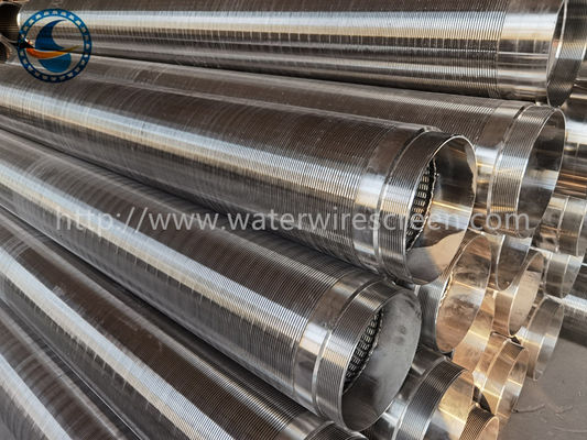 6-5/8" Diameter Profile ISO Johnson Wire Screen With 0.04" Gap