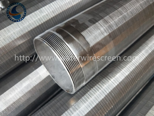 AISI 316L DN100 Sand Control Screens With Male Threaded