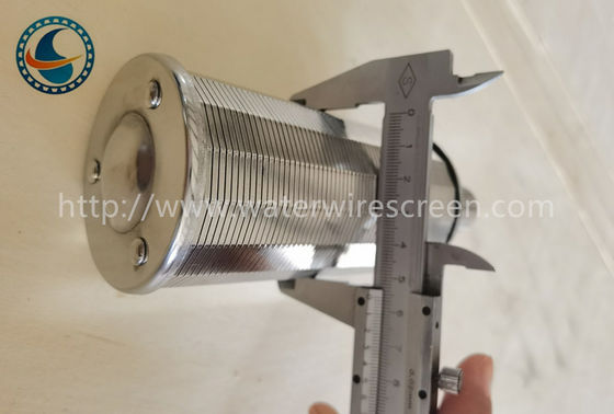 0.2mm Slot Johnson Wedge Wire Water Filter Nozzle