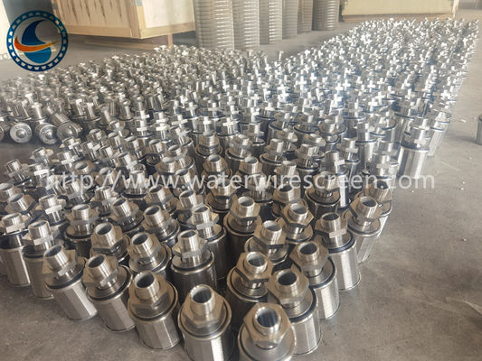 0.2mm Slot Johnson Wedge Wire Water Filter Nozzle