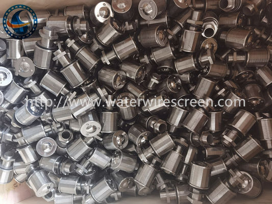 0.2mm Slot Johnson Wedge Wire Water Filter Nozzle