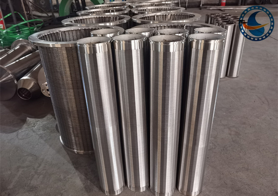 Diameter 251mm Wire Wrapped Screen Stainless Steel 316l