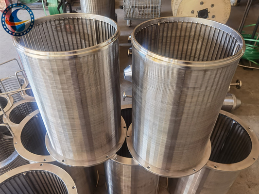 Diameter 251mm Wire Wrapped Screen Stainless Steel 316l