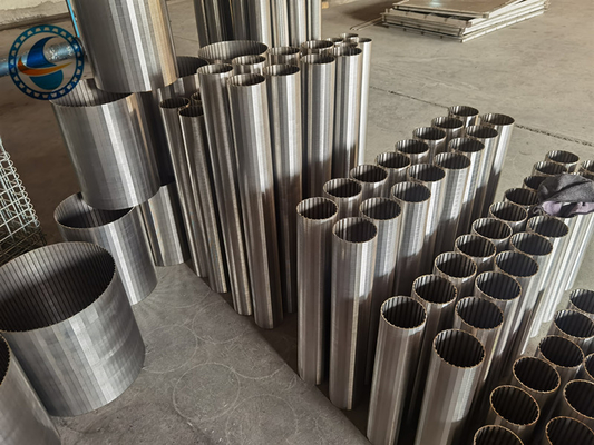 Johnson Type Dia 125mm Wedge Wire Screen Pipe Continuous Slot
