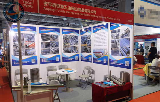 فولاد ضد زنگ جانسون وگ سیم فیلتر صفحه نمایش anodizing 1m قطر