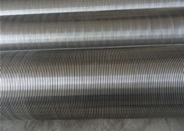 فیلتر شنی آب نفت 304 لوله سیمی گوه ای برای Borewell