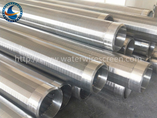 صفحه بسته بندی شده سیم اسلات مداوم Ss304 برای چاه های ژئوترمال