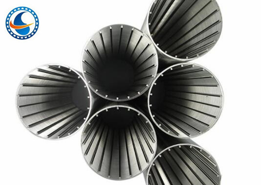 Ss 321 Slot 40 Wedge Wire Screen Pipe 1200mm طول