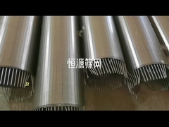 لوله کنترل صفحه نمایش شن و ماسه چاه آب فولاد ضد زنگ برای فیلتر