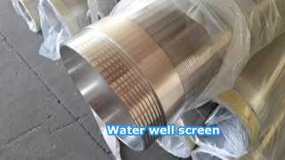 صفحه نمایش چاه آب 8-5/8 اینچی SS304 با رزوه BSPT نر و ماده