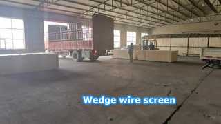 SS 321 Wedge Wire Screen ساخت